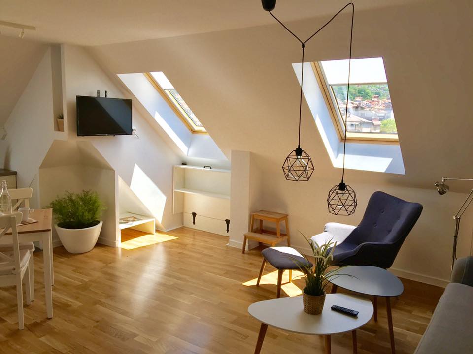 Sunny Skylight Loft